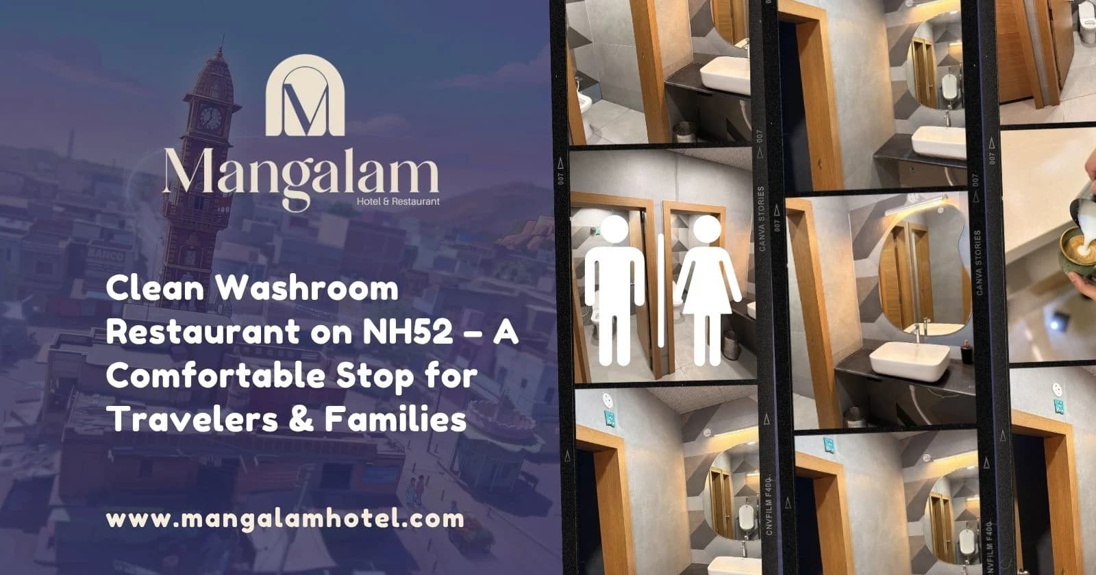Clean Washroom Restaurant on NH52 – A Comfortable Stop for Travellers & Families
