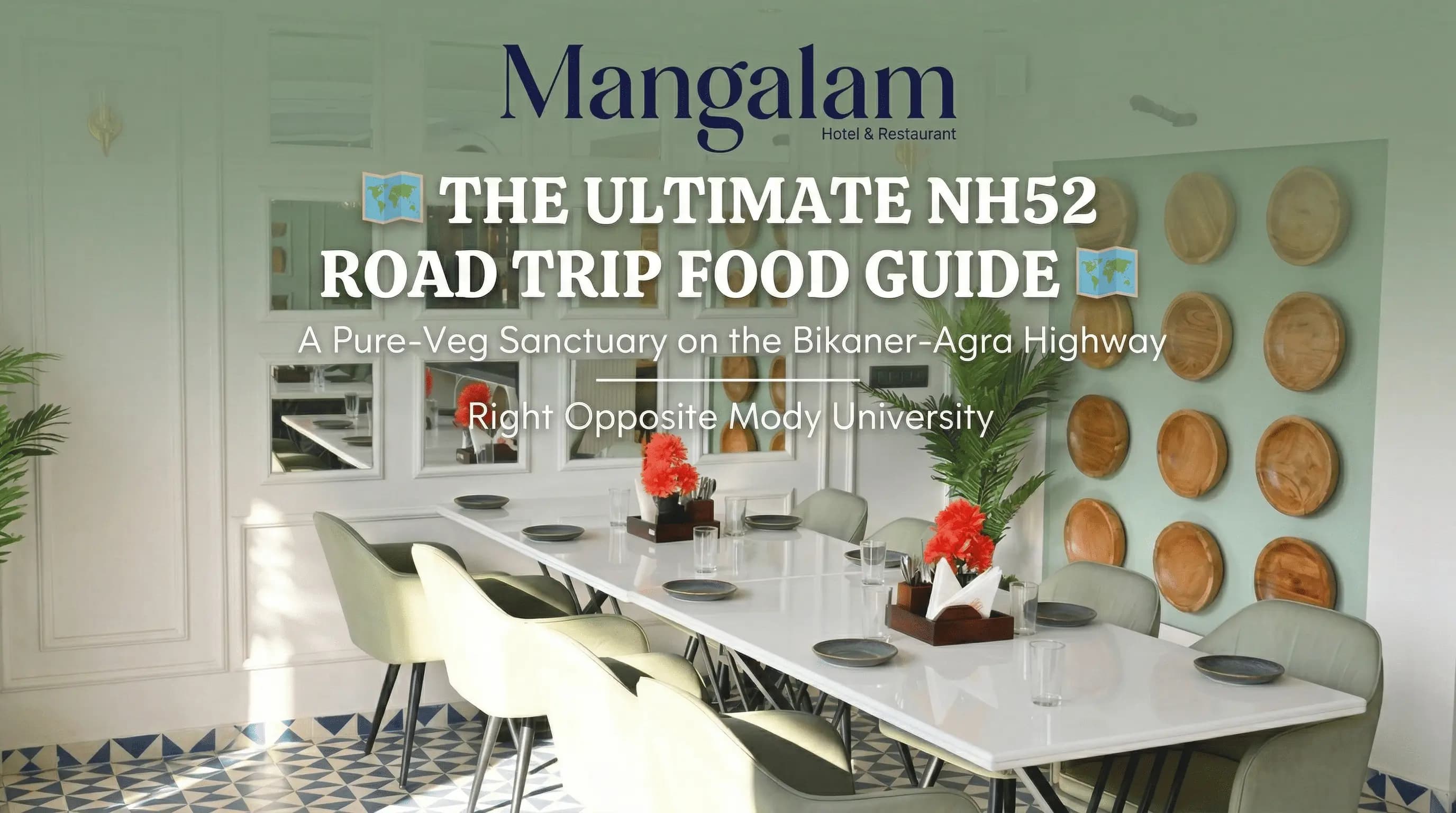 Best Pure-Veg Restaurant on NH52 | Mangalam Hotel Laxmangarh